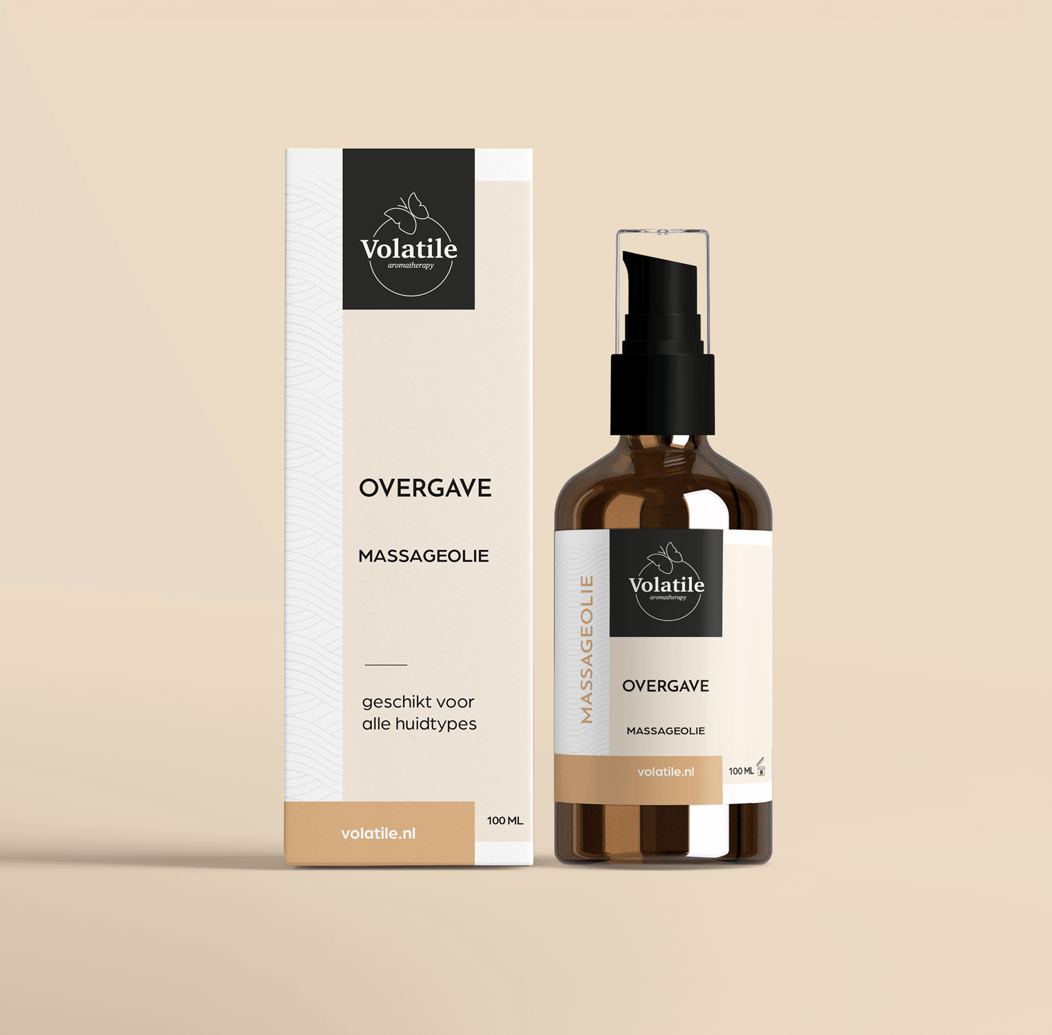 Volatile Massageolie Overgave 100 ml